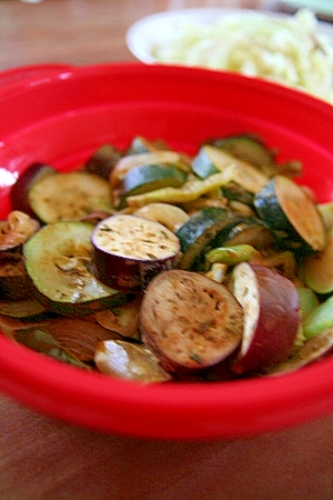 シリコンスチーマーで夏野菜蒸し レシピ 作り方 By Noamanma 楽天レシピ