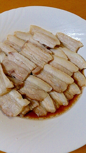 レンジで10分!簡単チャーシュー