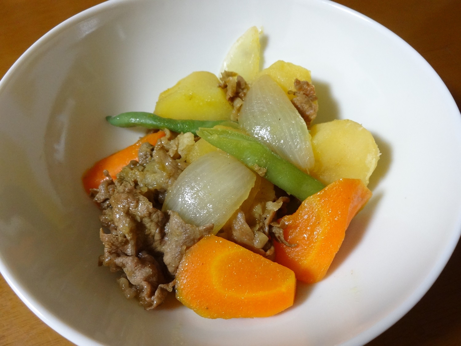 カレー風味！肉じゃが