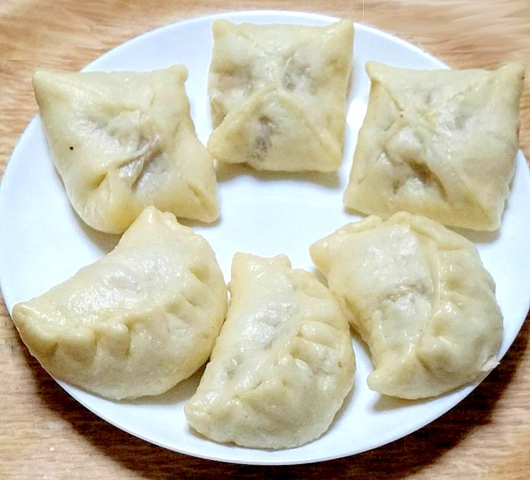 カリッともちふわ☆フライパンで焼き肉まん