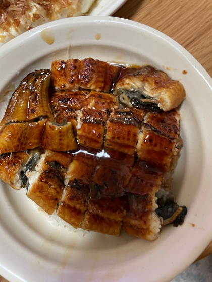 鰻丼。市販のうなぎを美味しく食べる方法。