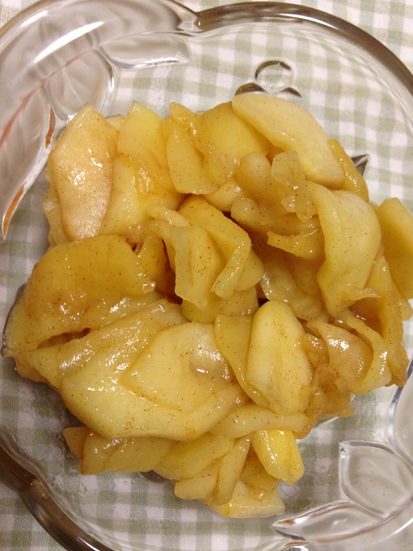 りんごのシナモン炒め レシピ 作り方 By ボンド子 楽天レシピ