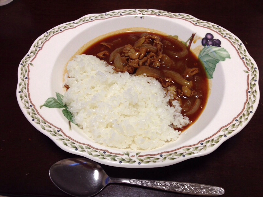 カレーのように！濃いビーフシチュー