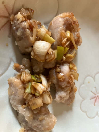 揚げない！香味ダレ油淋鶏