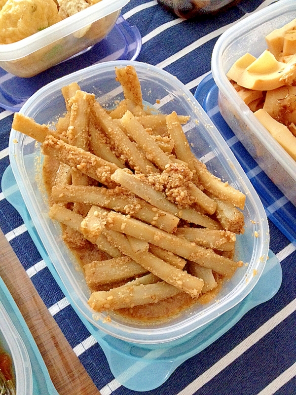 簡単なのに凝って見える!たたきゴボウもどき