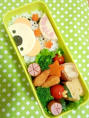 簡単キャラ弁☆コアラちゃんのお弁当♪