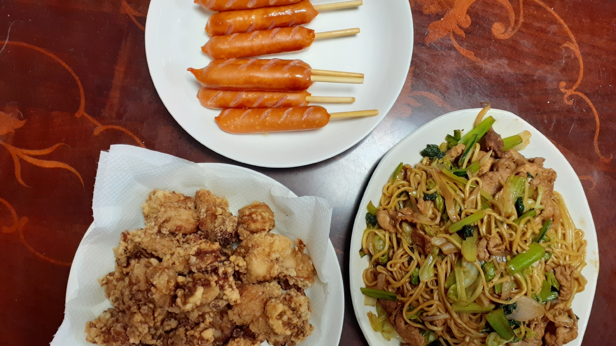 屋台風☆オリンピック応援おつまみor夕食♪