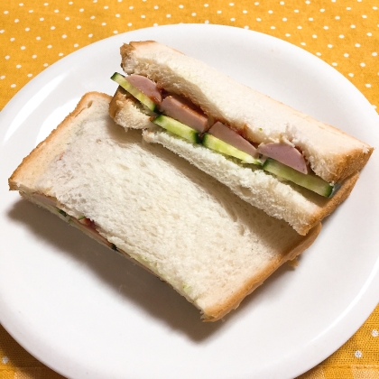 魚肉ソーセージときゅうりって、とっても美味しい組み合わせですよね♪
甘めのマヨケチャ味も大好きです♡
朝食に美味しくいただきました∩(´∀｀)∩♪旨ゴチ様♡