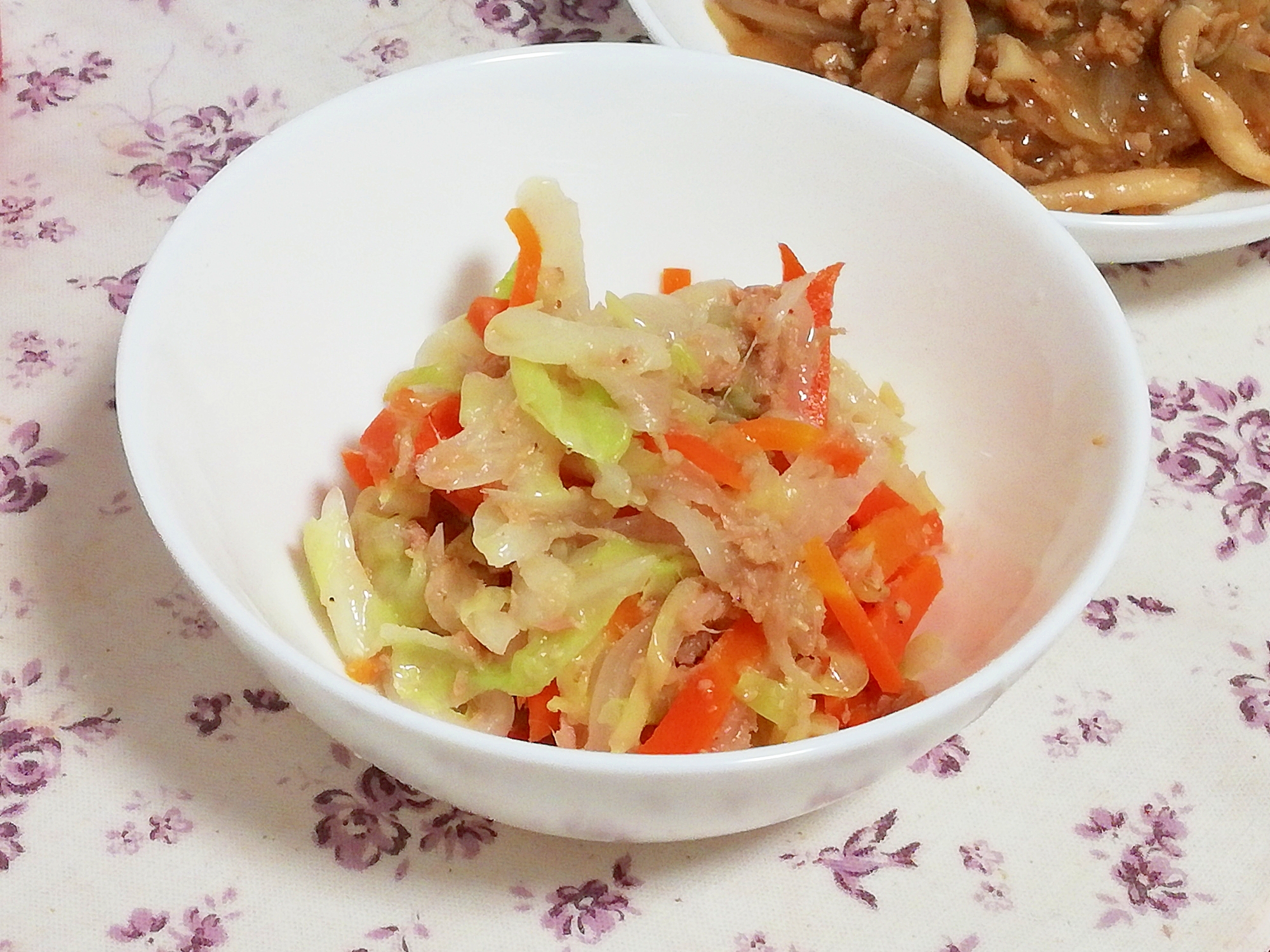 レンジで簡単作りおき ツナ缶で無限キャベツ レシピ 作り方 By かっぺ4217 楽天レシピ