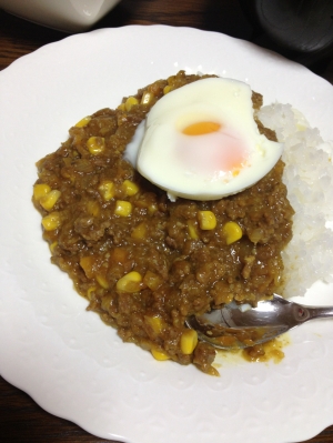 野菜たっぷりキーマカレー