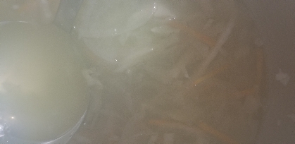 一夜干し氷下魚(こまい)の鶏ガラつゆ鍋