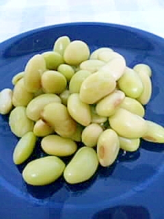 まるで枝豆!?☆青大豆の塩茹で