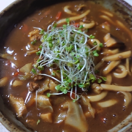 あけぼのマジックさ〜ん♪
X'masにカレーうどん❣笑
今日は普通の日常でーすꉂ(ˊᗜˋ*)
お野菜たっぷりのヘルシーなカレーうどん♡ブランチにいただきまーすψ