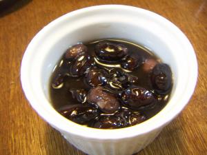 大人のデザート豆☆黒豆に魔法をかけてマロングラッセ