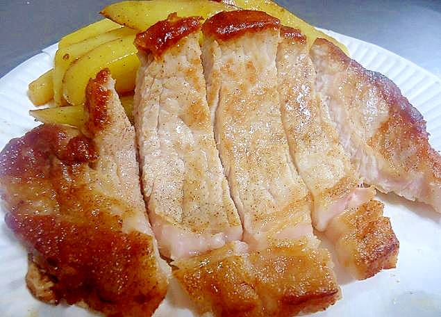 カリっと 柔らかポークソテー レシピ 作り方 By ちぇざ8003 楽天レシピ