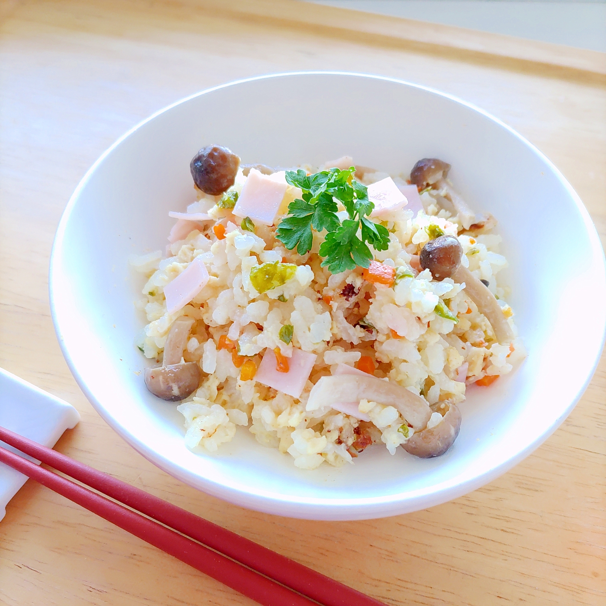 【ソイフード】高野豆腐ミンチ入り！豆乳炊き込みご飯