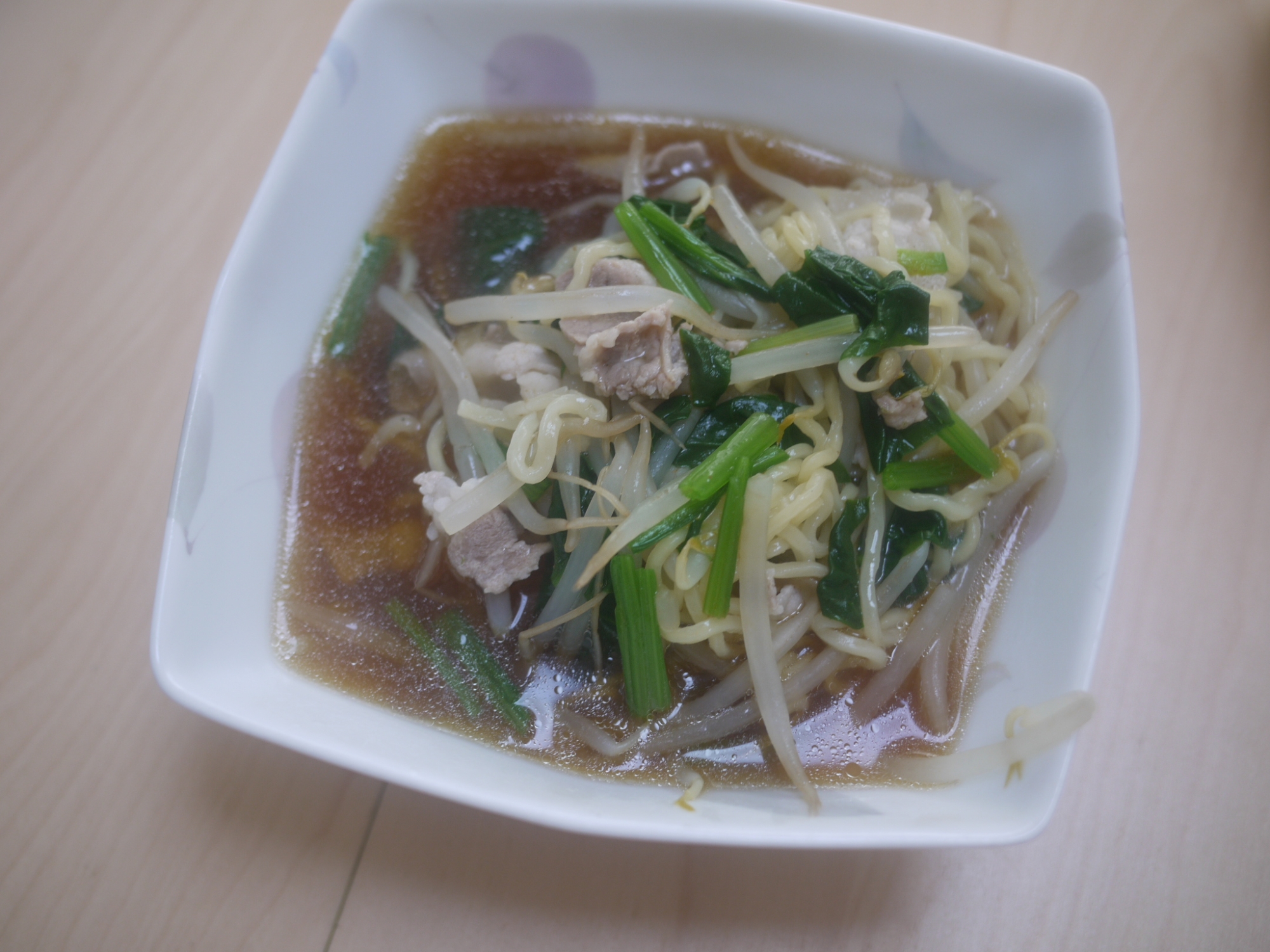 モヤシ炒め！ラーメンの具材に！