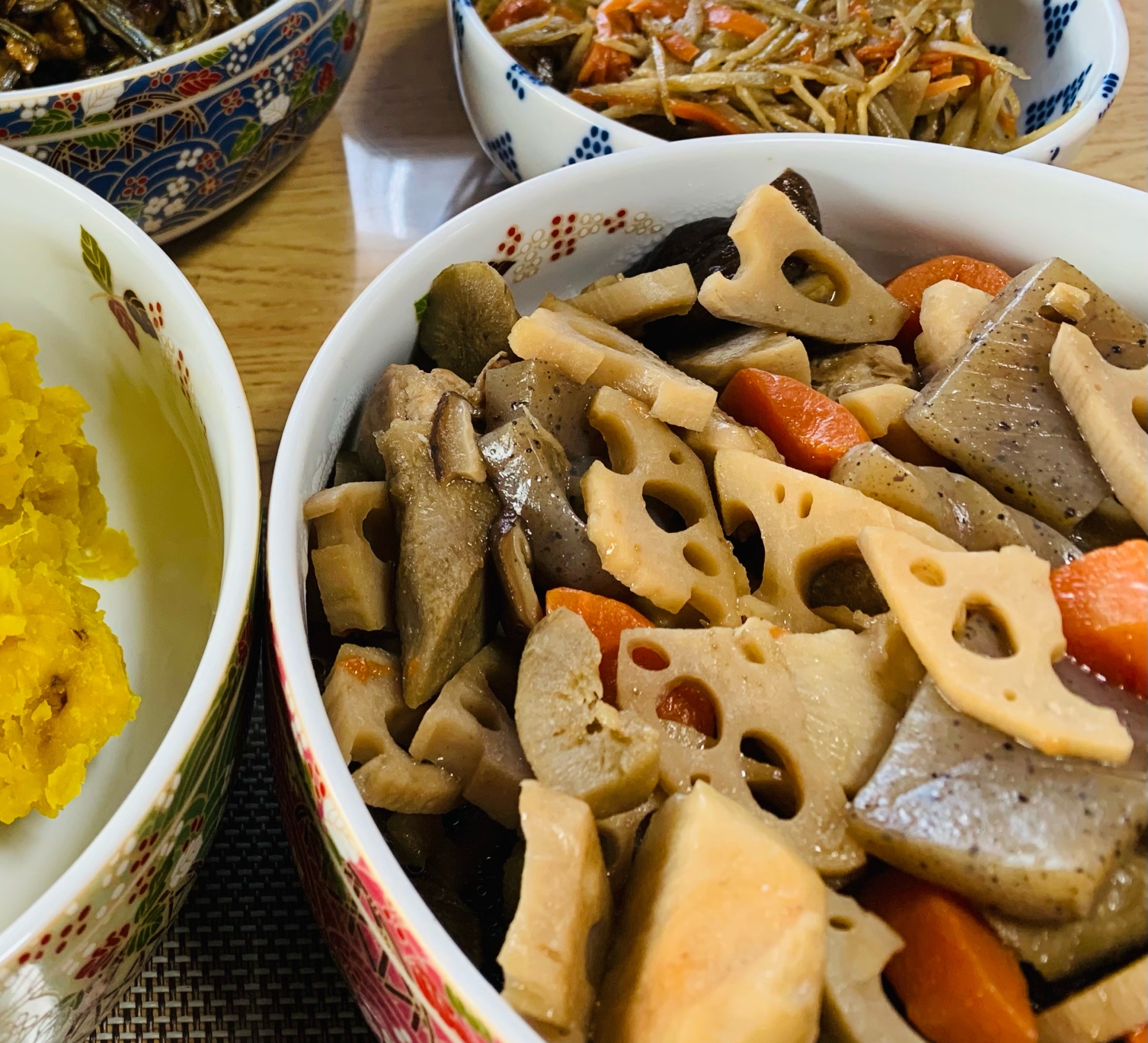 レンチンして時短!根菜の旨煮