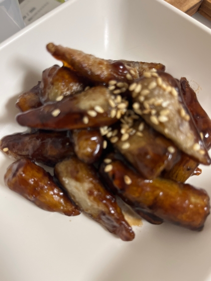 お箸が止まらない！ゴボウの甘辛煮