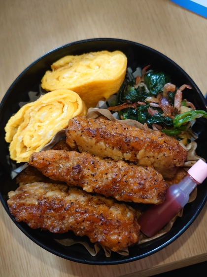 スキムミルク入りの卵焼き