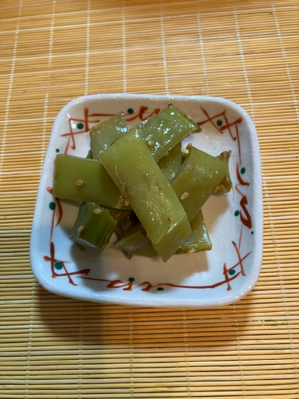 なた豆の炒め煮
