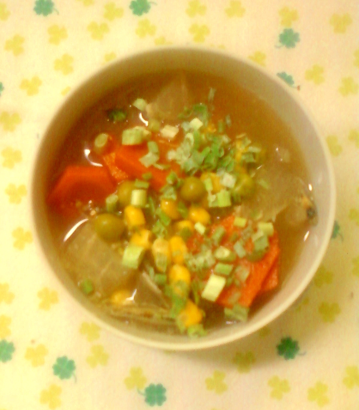 ☆・★野菜と小魚の塩麹スープ☆。.:*:・'゜★ 
