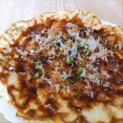 強力粉と薄力粉をブレンド☆お好み焼き