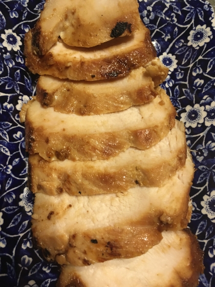 とても美味しかったです。鶏胸肉がこんなに美味しいなんて！！子どもにも、夫にも大好評。