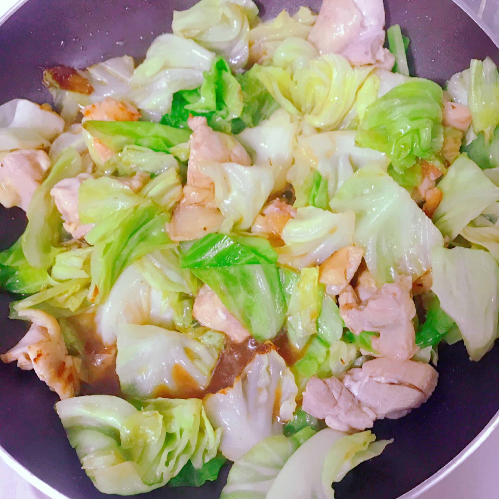 ダイエットに!鶏肉とキャベツの柚子胡椒ポン酢蒸し