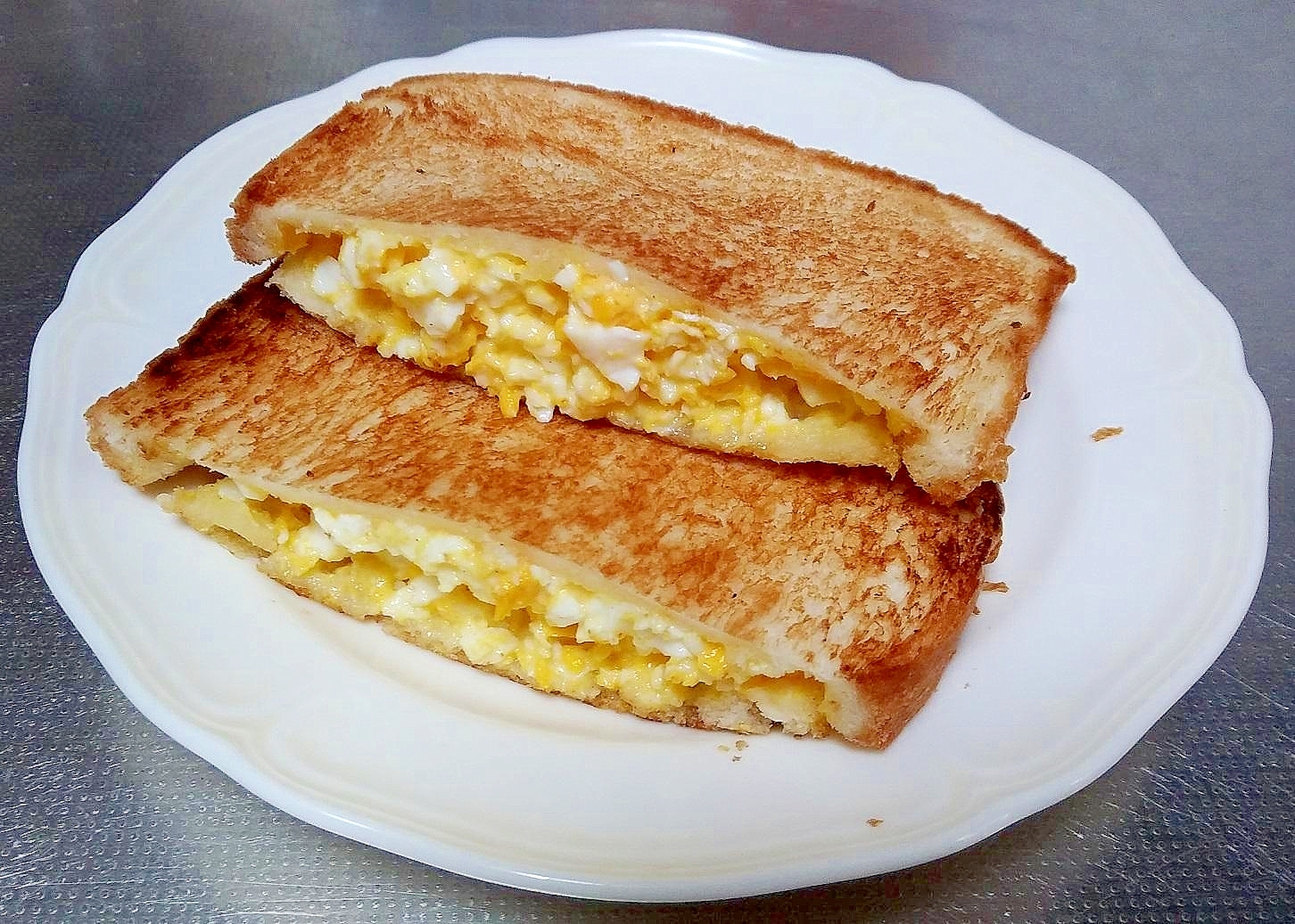 フライパンで作る ホットタマゴサンド レシピ 作り方 By Airis0 楽天レシピ フライパンで作る ホットタマゴサンド レシピ 作り方 By Airis0 楽天レシピ