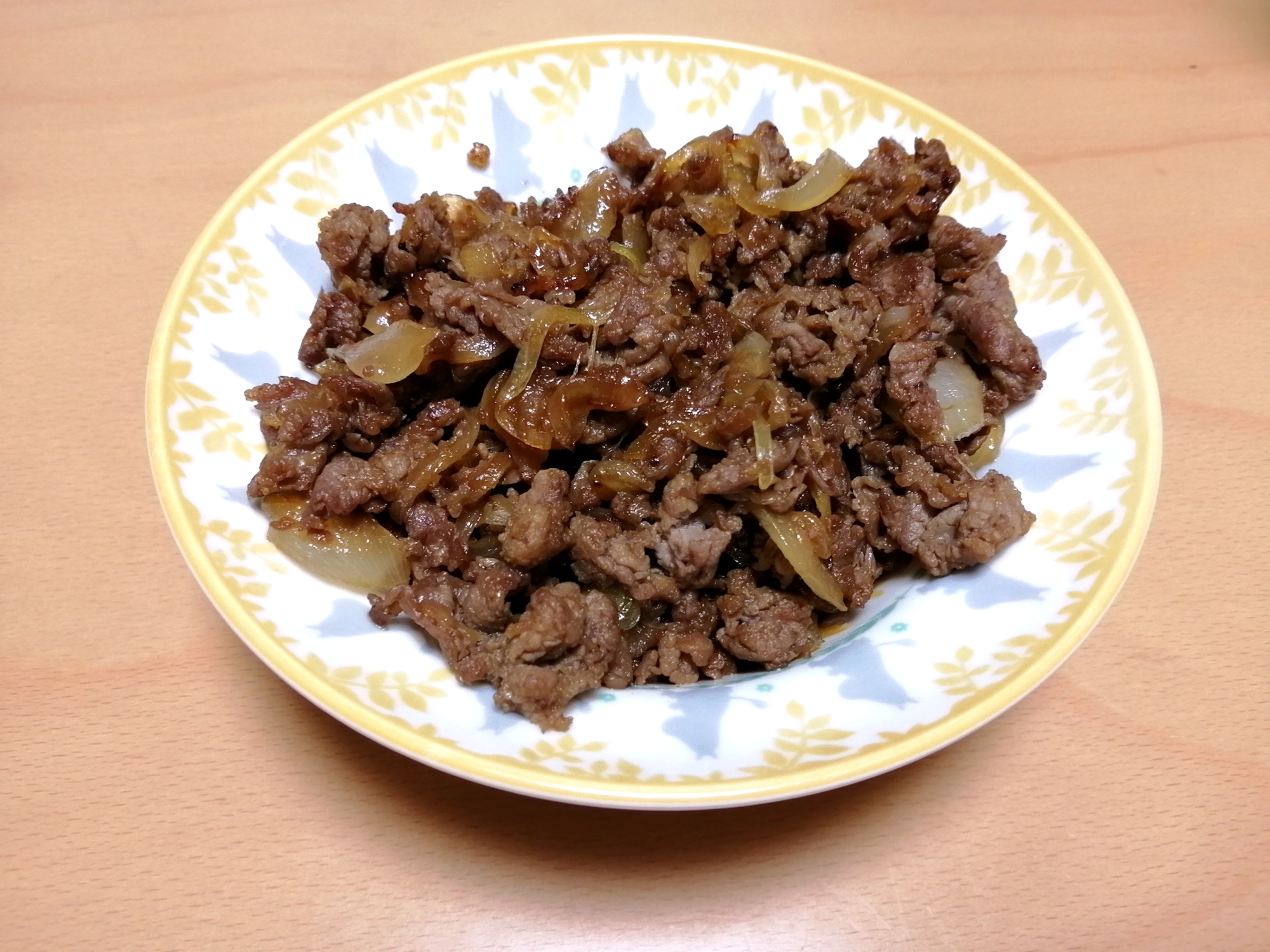 万能！牛肉炒め