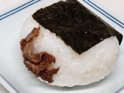 焼き肉のタレ☆牛焼き肉おにぎり