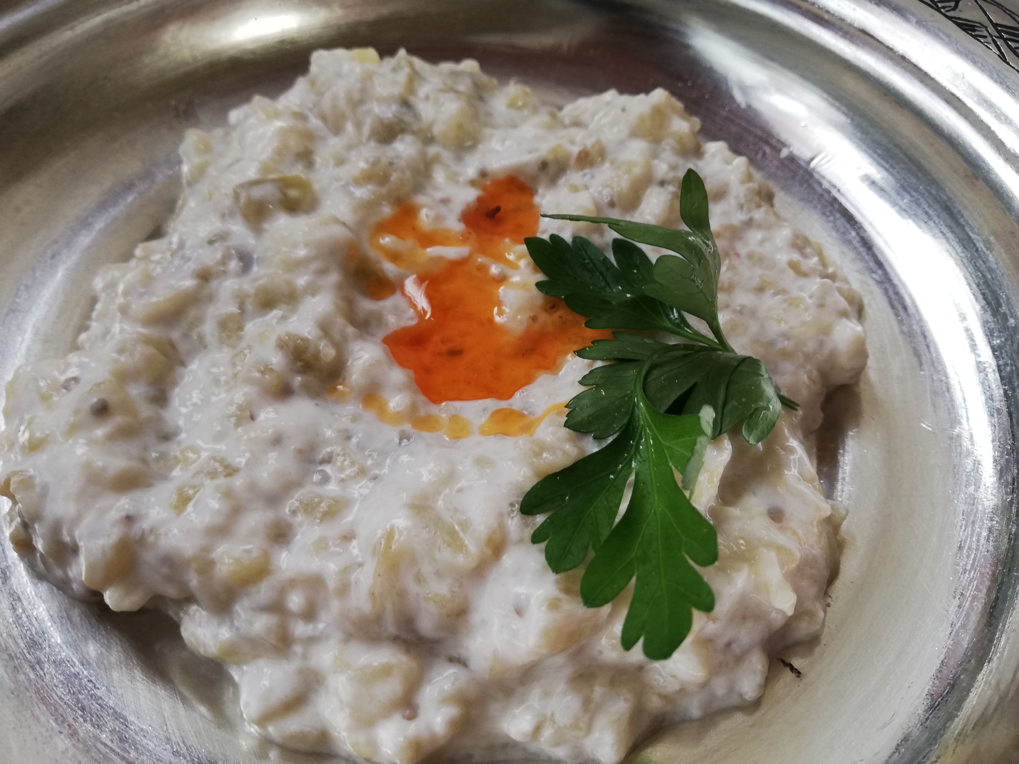 トルコ料理★なすとヨーグルトのソース