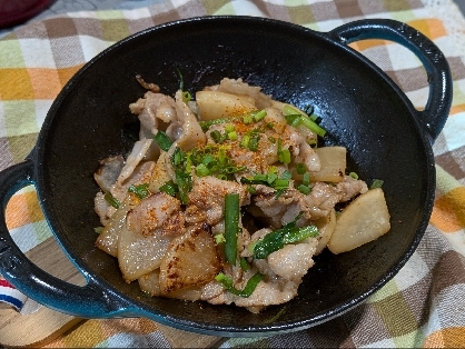 炒めて香ばしく♡大根と豚肉とにらの中華風炒め煮