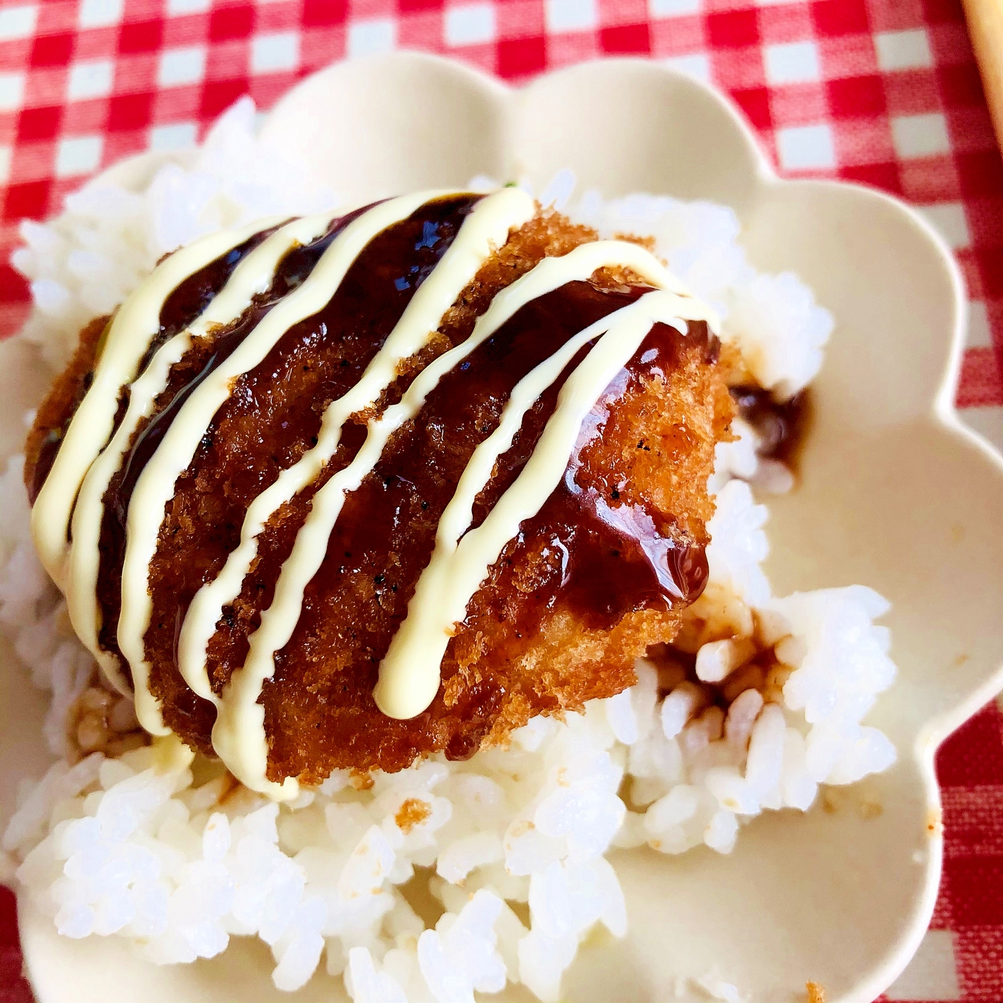 コロッケ丼