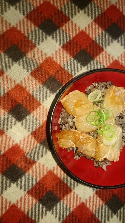 ねぎと漬けまぐろの丼