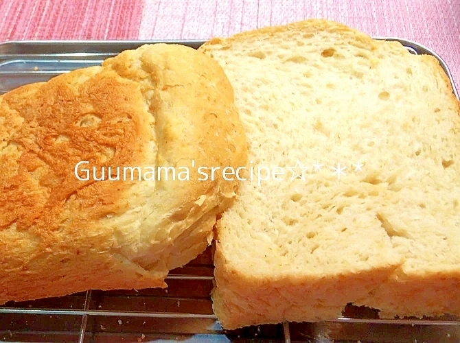ホームベーカリーにお任せ♡オートミール入り食パン