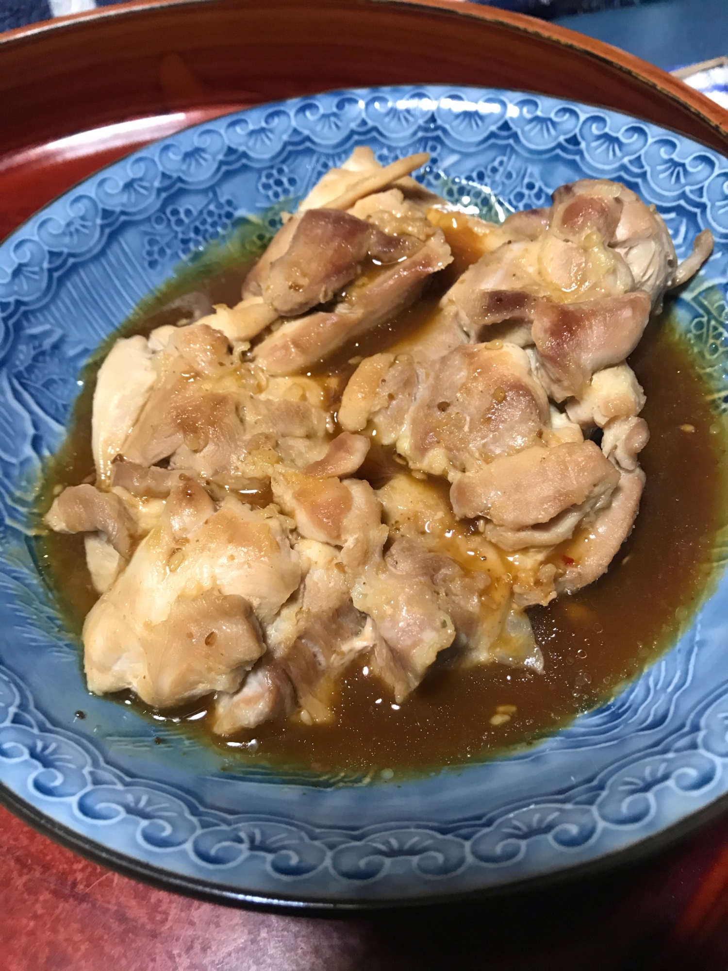 鳥モモ肉カレー風味