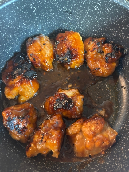 漬け込んで焼くだけ☆簡単照り焼きチキン