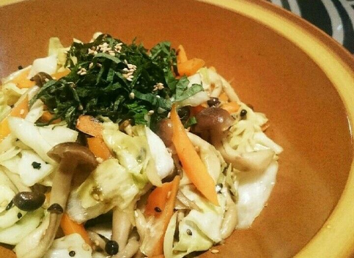 ふりかけ野菜炒め