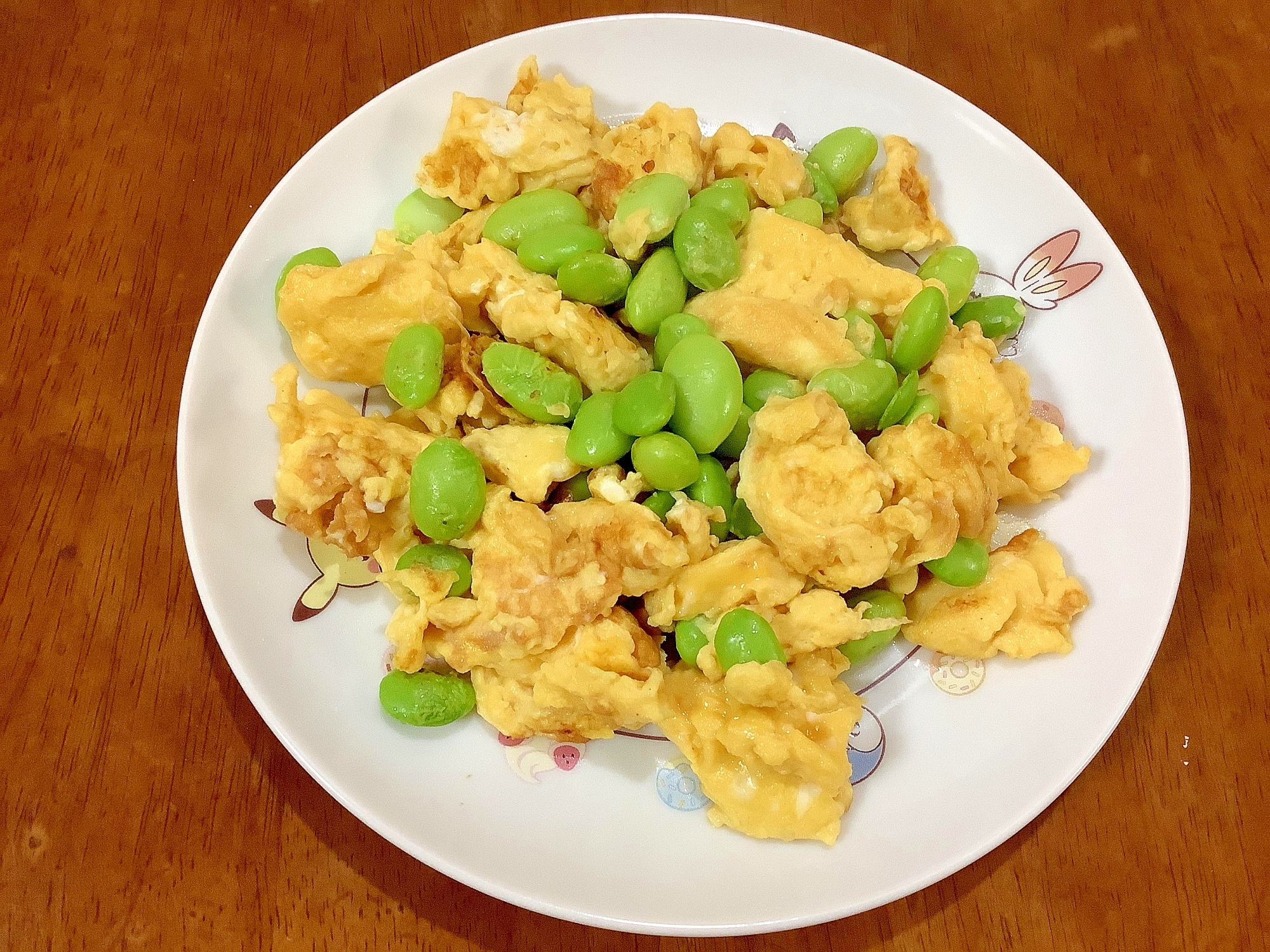 枝豆入り炒り卵