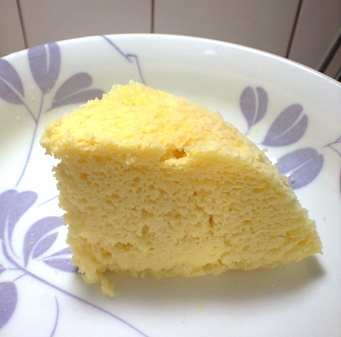 【低糖質】チーズケーキ風味♪ホエー＆おから蒸しパン