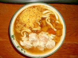 カレー焼売うどん