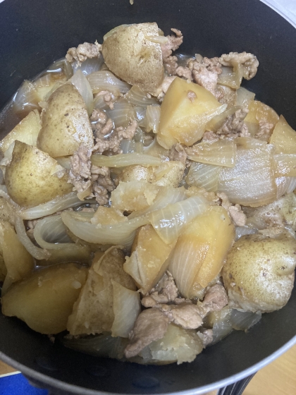 あっさり味のやわらか肉じゃが