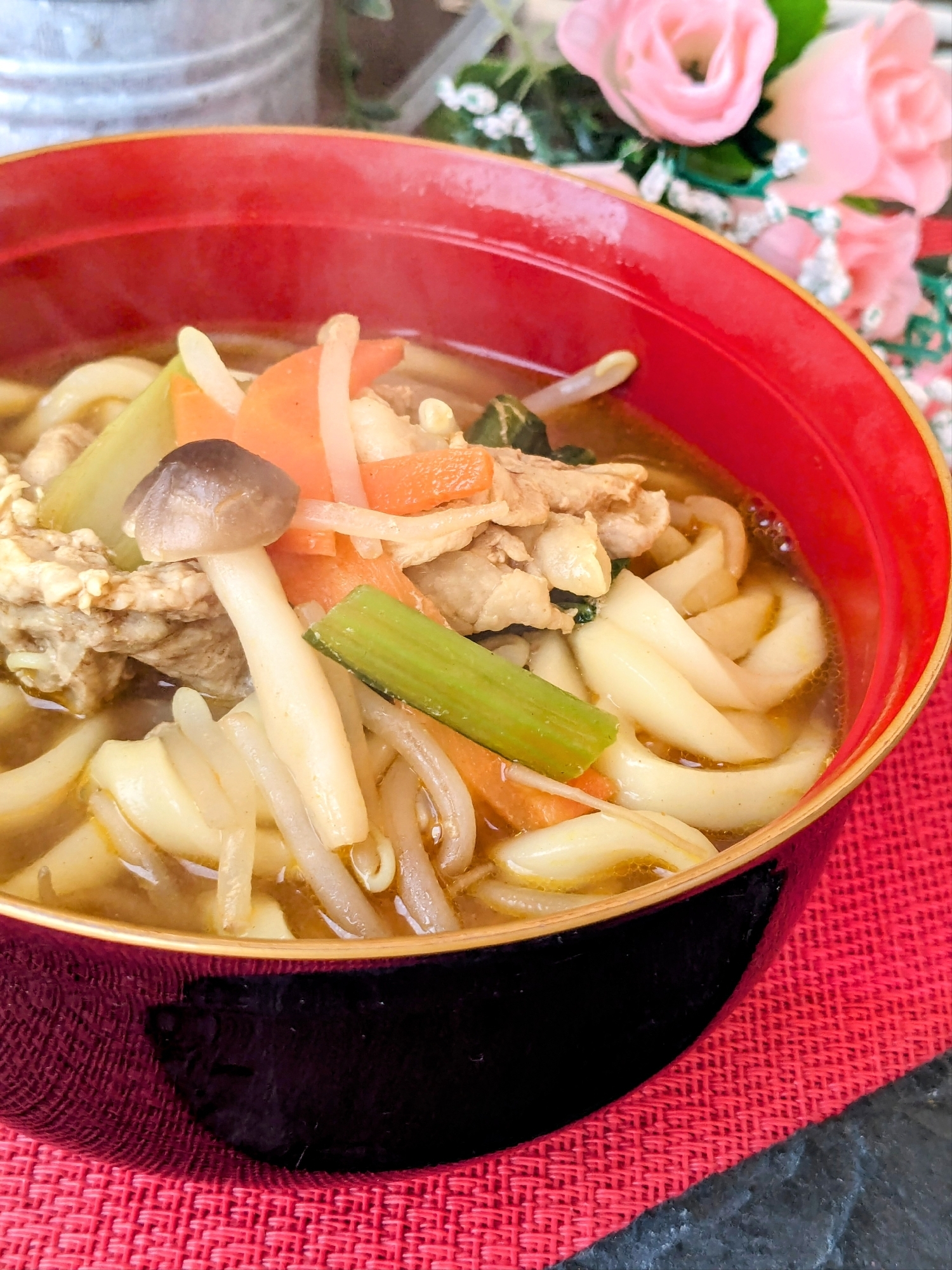 キャンプに！〜簡単すぎる節約カレーうどん〜