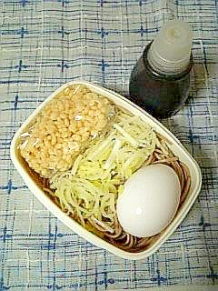 ☆月見たぬき蕎麦のお弁当☆