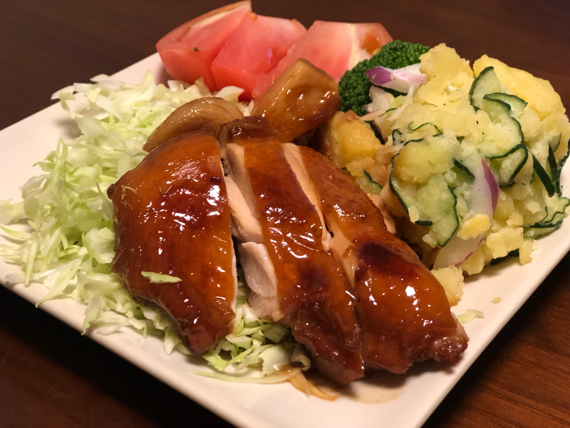 炊飯器で照り焼きチキン