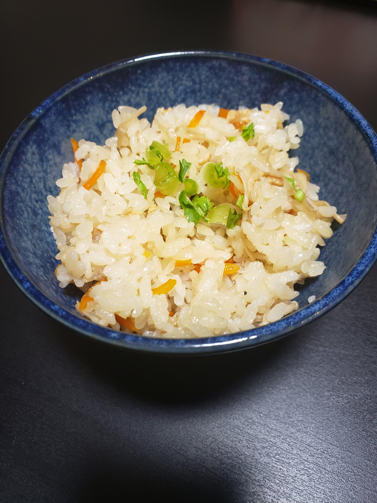 鳥ひき肉の炊き込みご飯