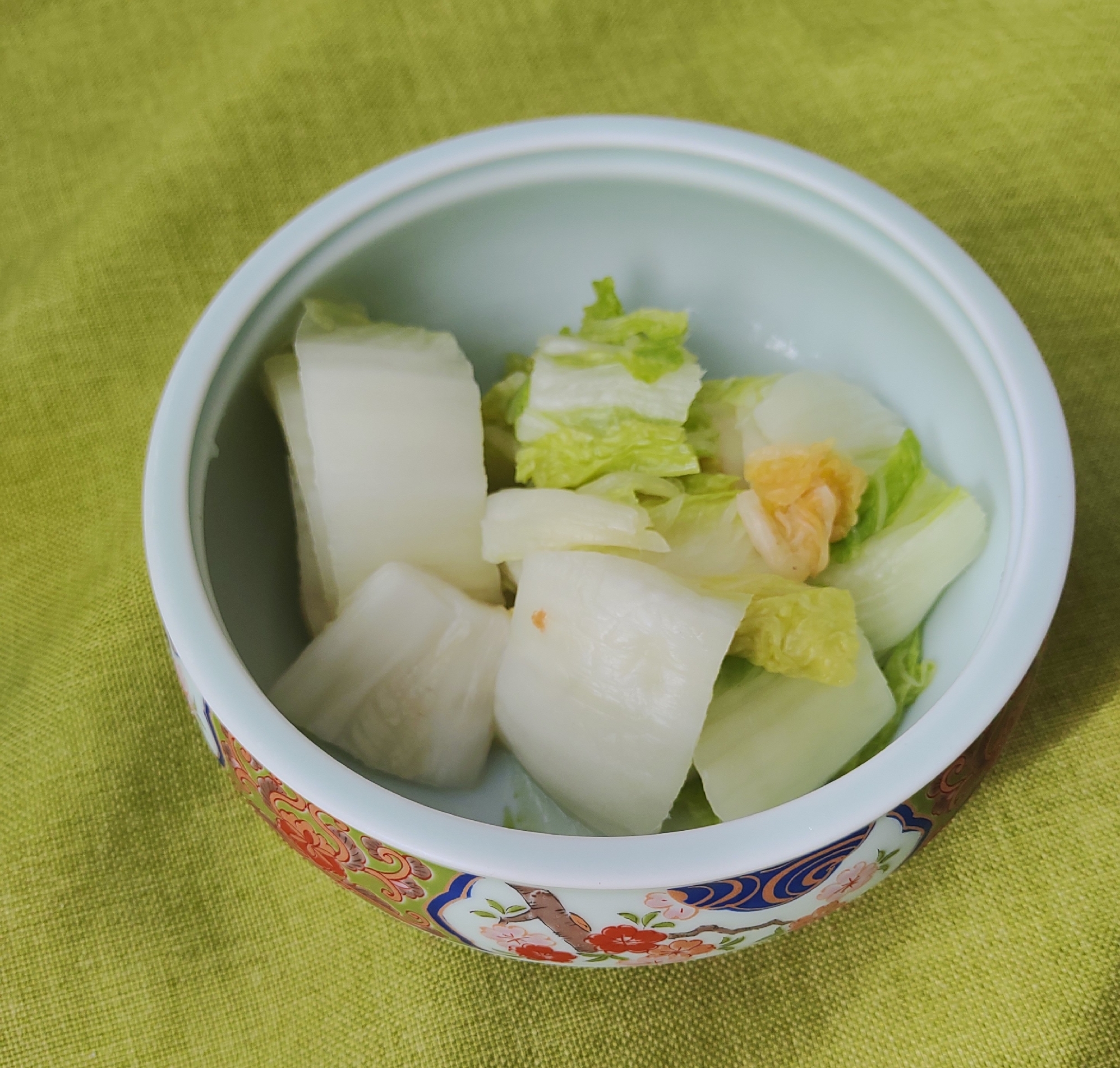 白菜の塩麹ナムル風