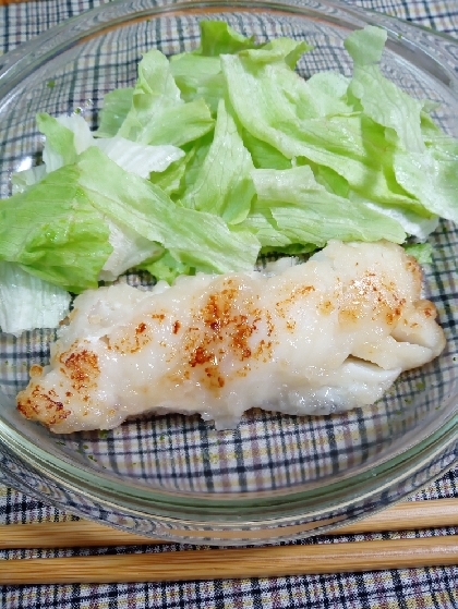 たらのムニエル玉ねぎ麹焼き